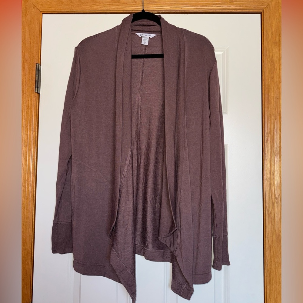 Athleta Open Front Cardigan - Brown